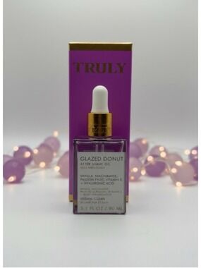 Truly Glazed Donut After Shave Oil 3.1 fl oz Vegan Vanilla